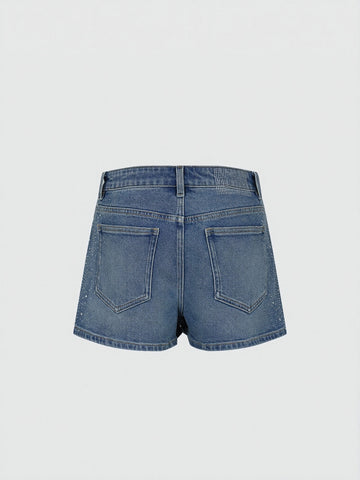Denim Mini Skirts