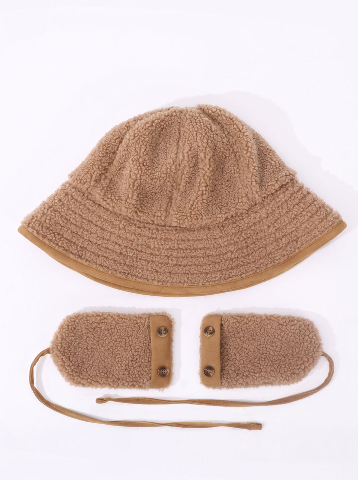 Cozy Warm Sherpa Fleece Bucket Hat