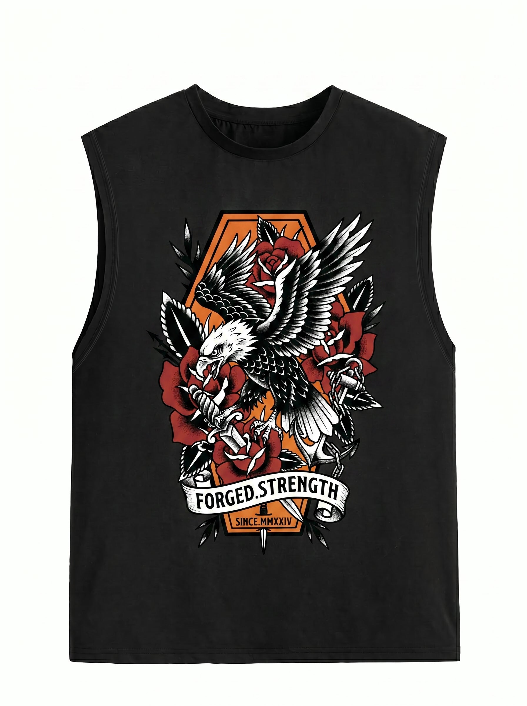 Vintage Eagle Graphic Muscle Tank