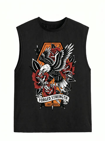 Vintage Eagle Graphic Muscle Tank