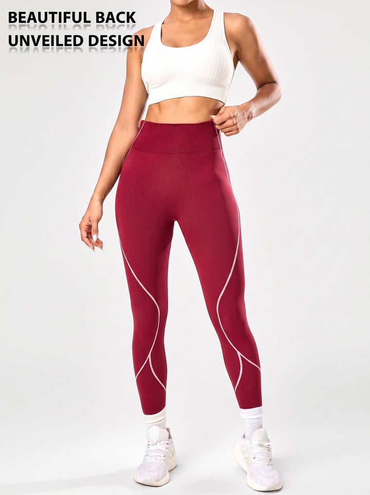 High Waisted Sculpting Contour Leggings