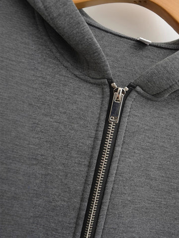 Oversized Cozy Full Zip Hoodie