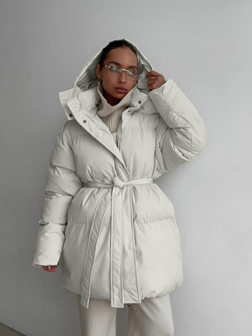 Oversized Puffer Hooded Winter Jacket