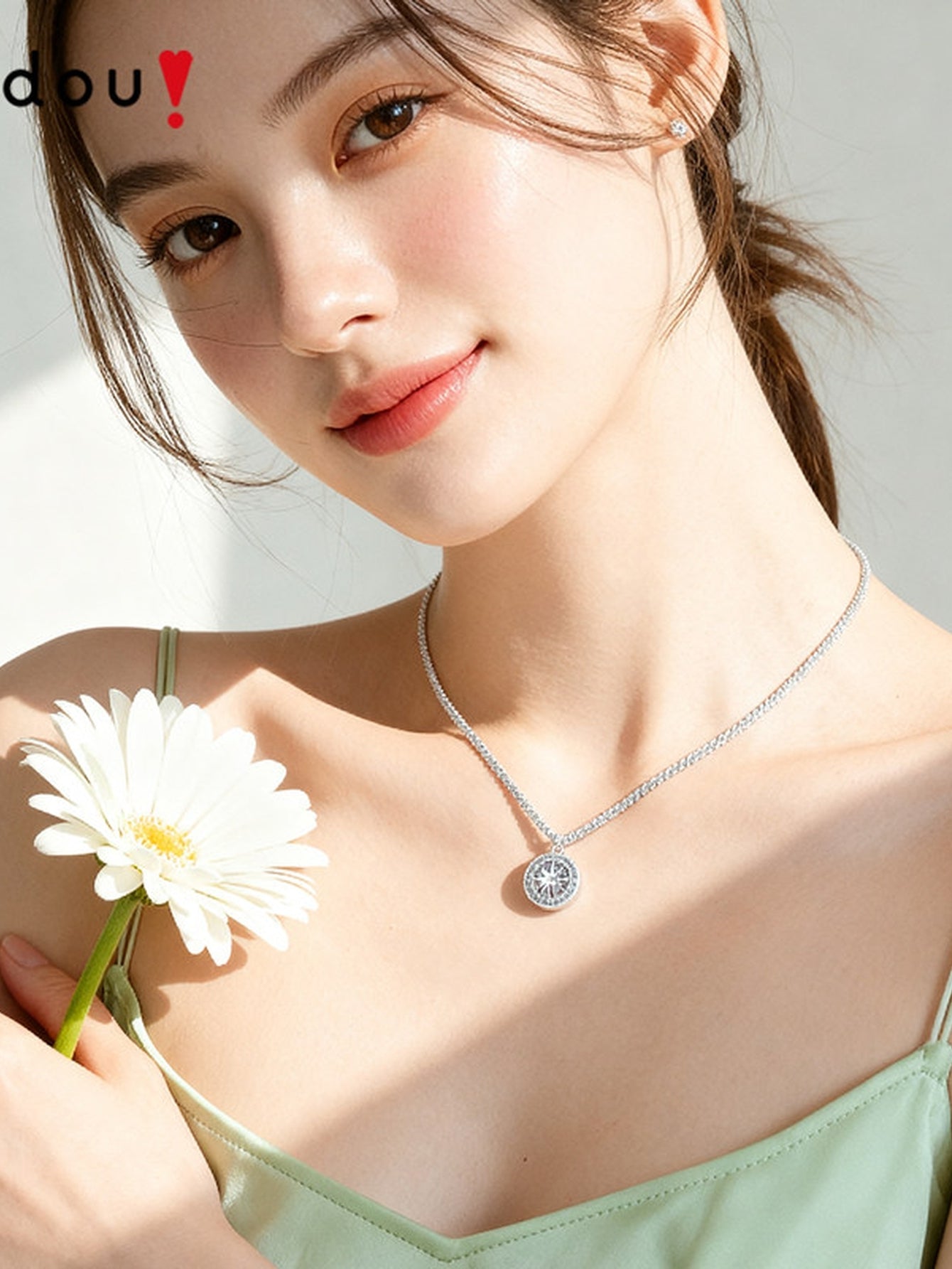 Dainty North Star Pendant Necklace