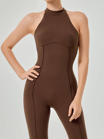 Sculpting Seamless High Neck Jumpsuit