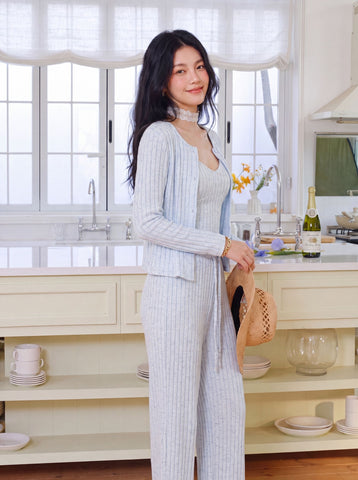 Cozy Ribbed Knit Lounge Set