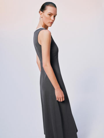 2 In 1 Sleeveless A-Line Midi Dresses