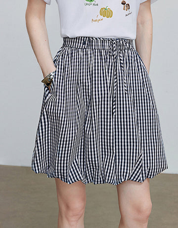 TOYOUTH Tiered Flared Boho Midi Skirt