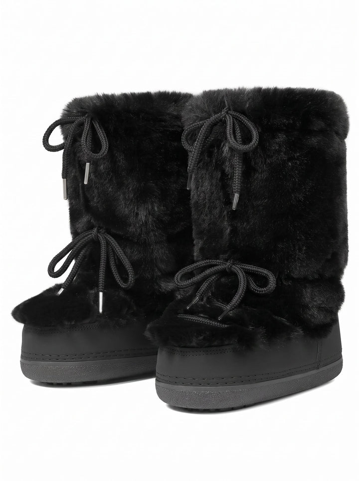 Cozy Faux Fur Winter Snow Boots