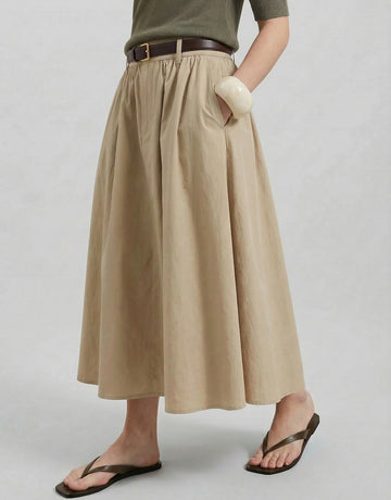 Include Belted A-line Skirt
