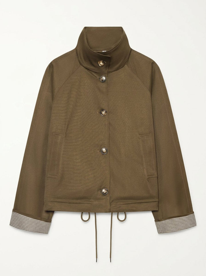 Classic Chic Collared Utility Jacket