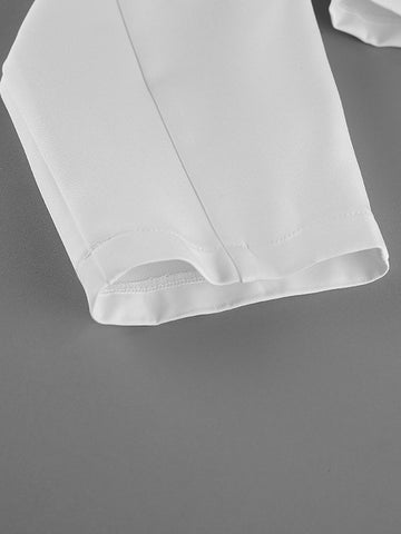 Minimalist Cropped Structured Jacket
