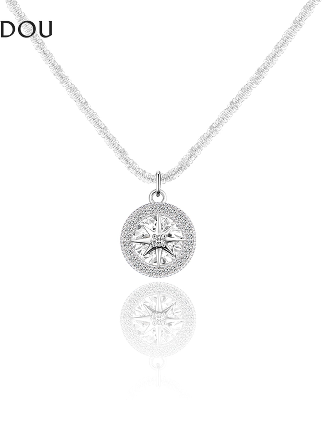 Dainty North Star Pendant Necklace