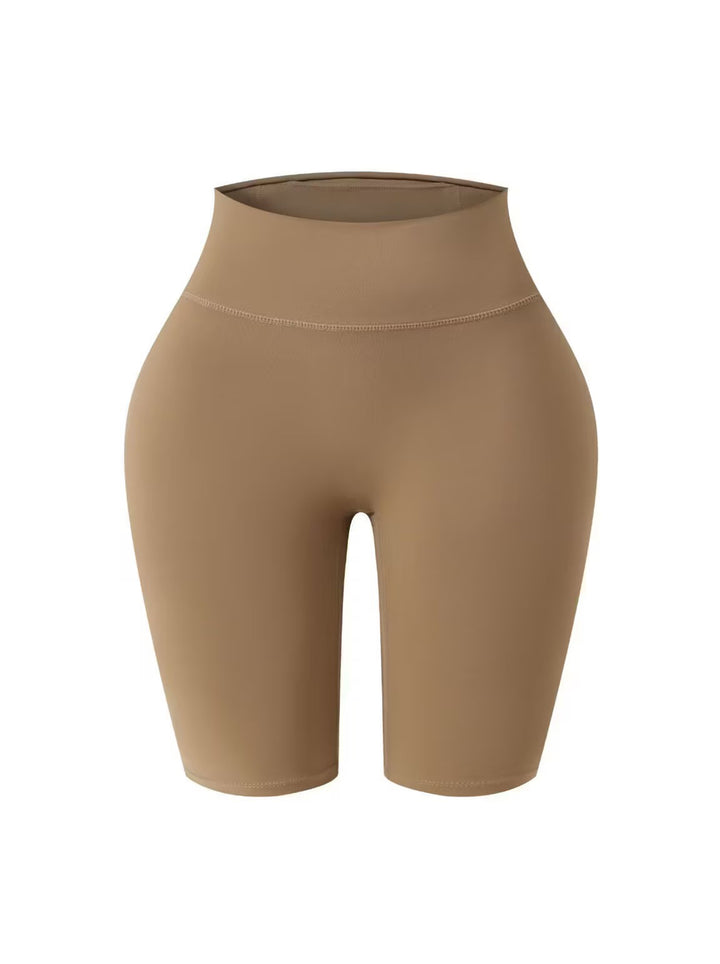 High Waisted Seamless Yoga Shorts