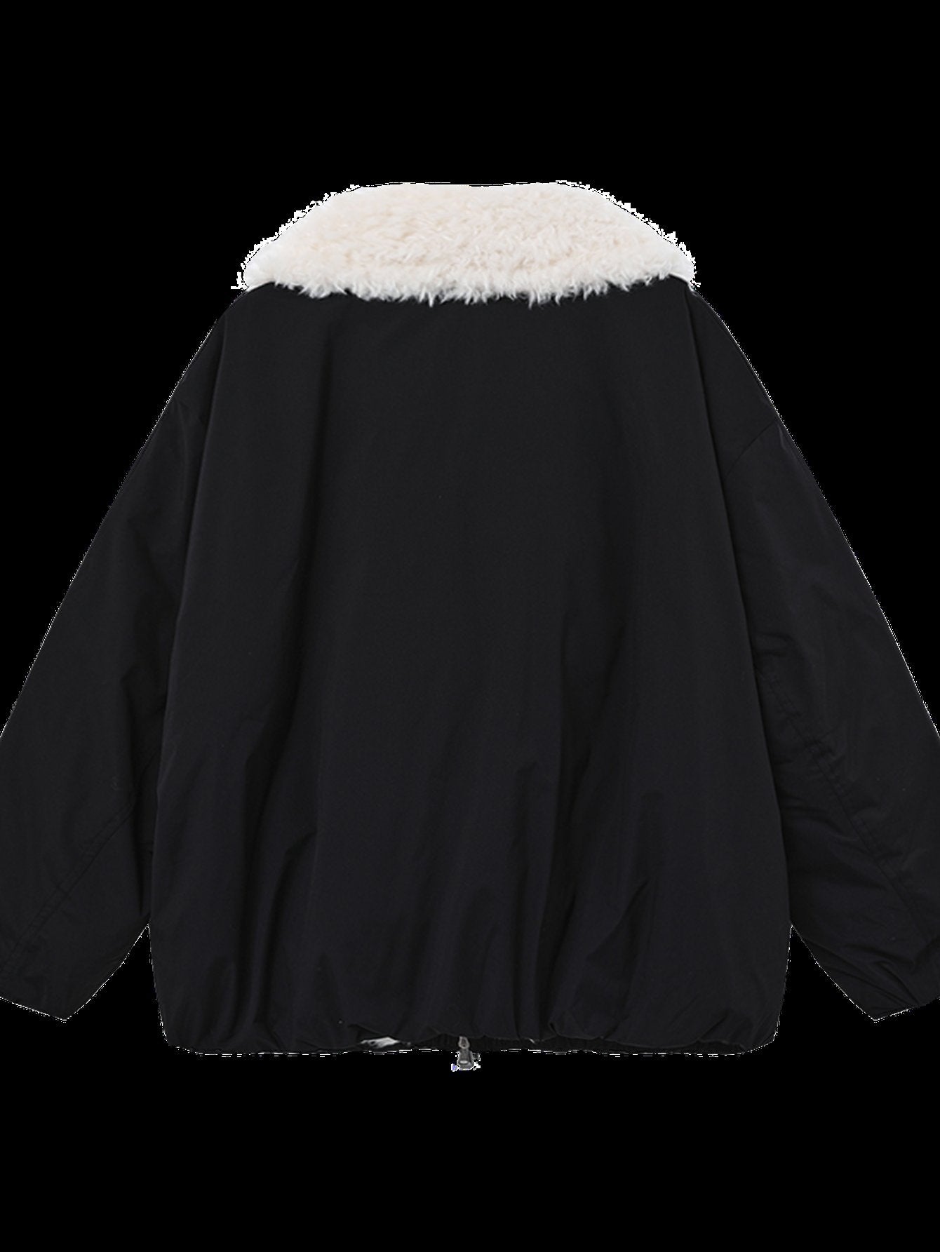 Faux Fur Collar Puffer Jacket