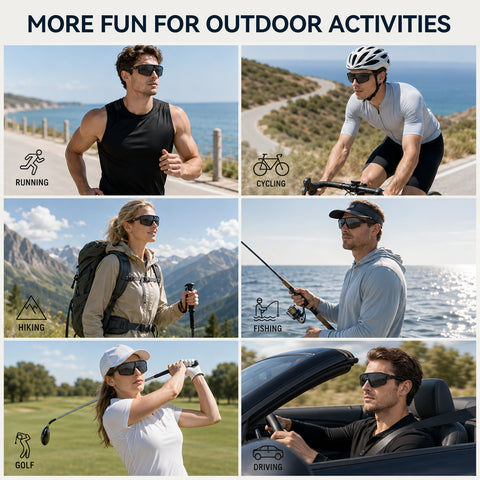 Oversized Wrap Sport Shield Sunglasses