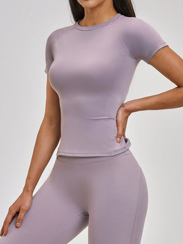 Buttery Soft Slim Fit Yoga Tee