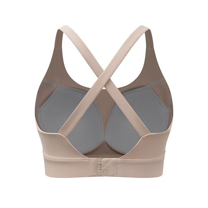 Sexy Crisscross Back Sports Bra