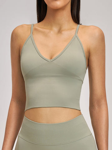 Seamless Wireless Sports Bra