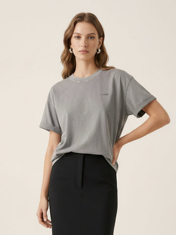 Back Cat Loose T-Shirt