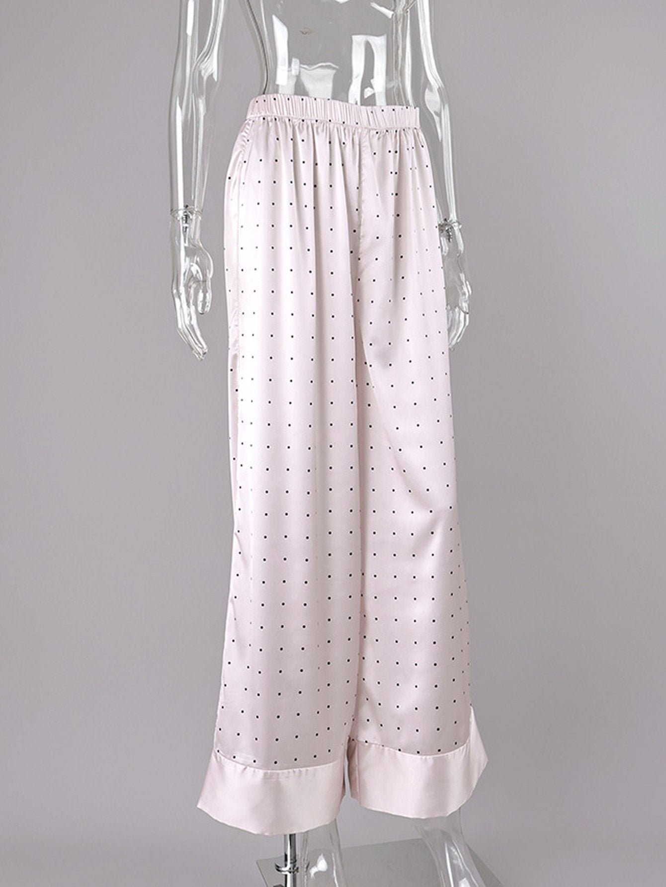 Polka Dot Wide Leg Culottes