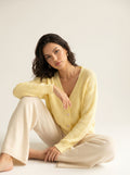 Cozy Soft V Neck Knit Cardigan