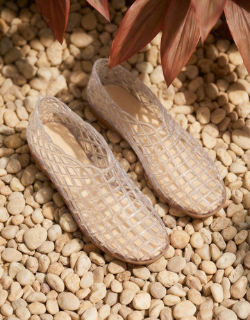 Mesh Transparent Slip-On Minimalist Sandals[Note:Runs Small,Go One Size Up]
