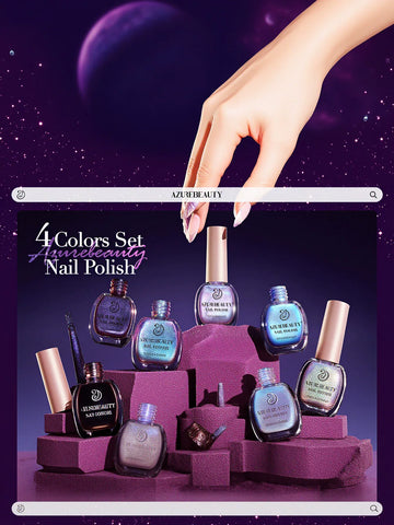 Shimmering Reflective Glitter Gel Nail Polish