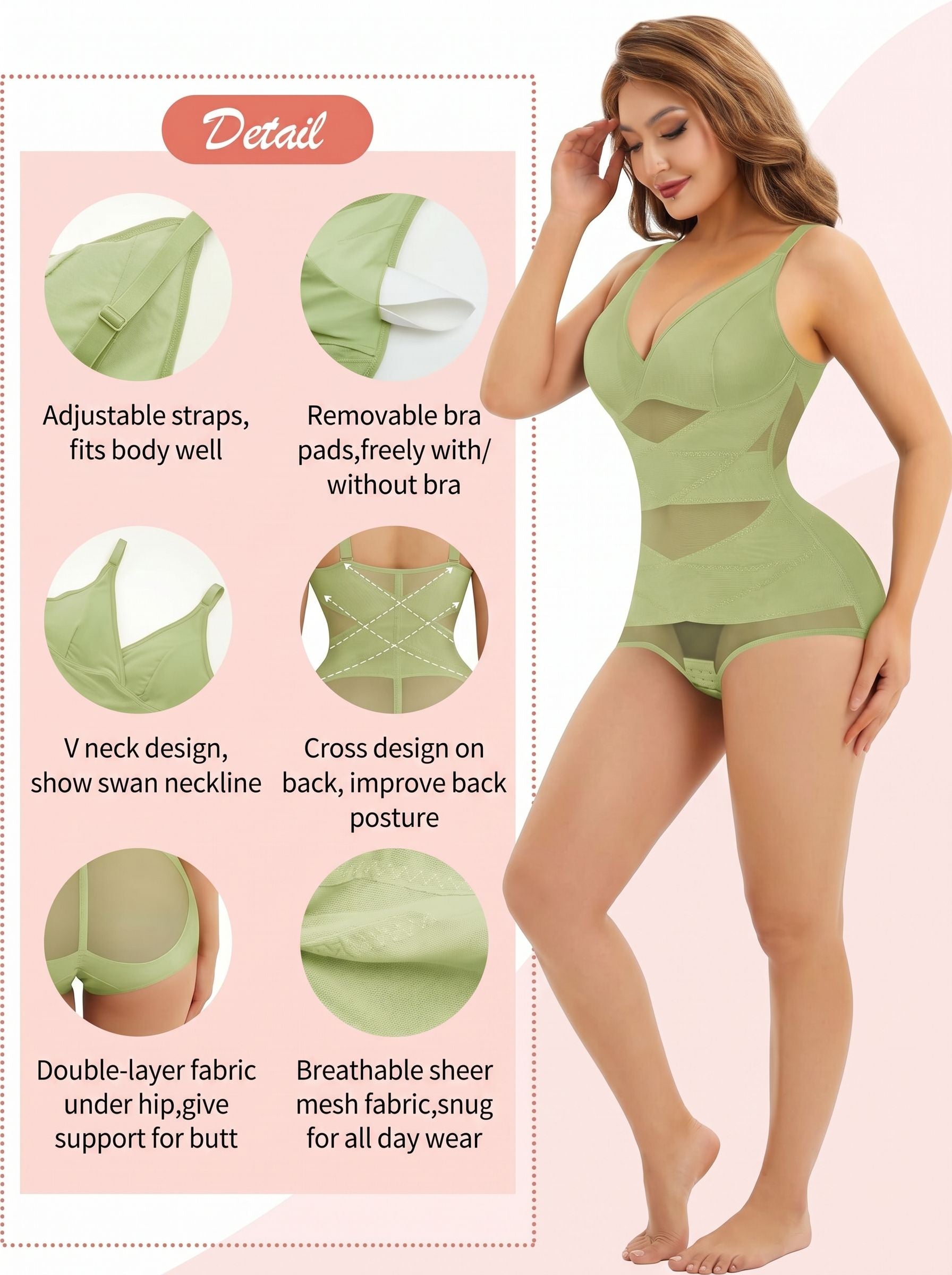 Seamless Tummy Control Sculpting Bodysuit
