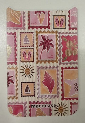 Beach Theme Stamp Print Phone Case