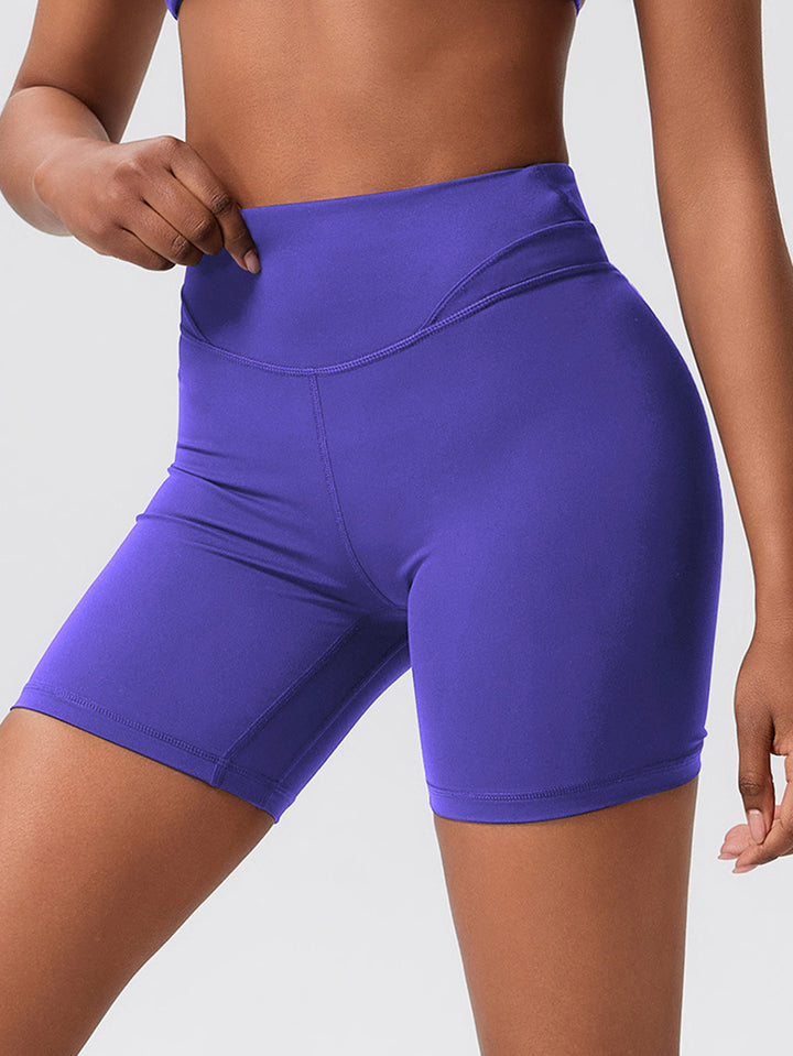 High Waisted Sculpting Yoga Shorts