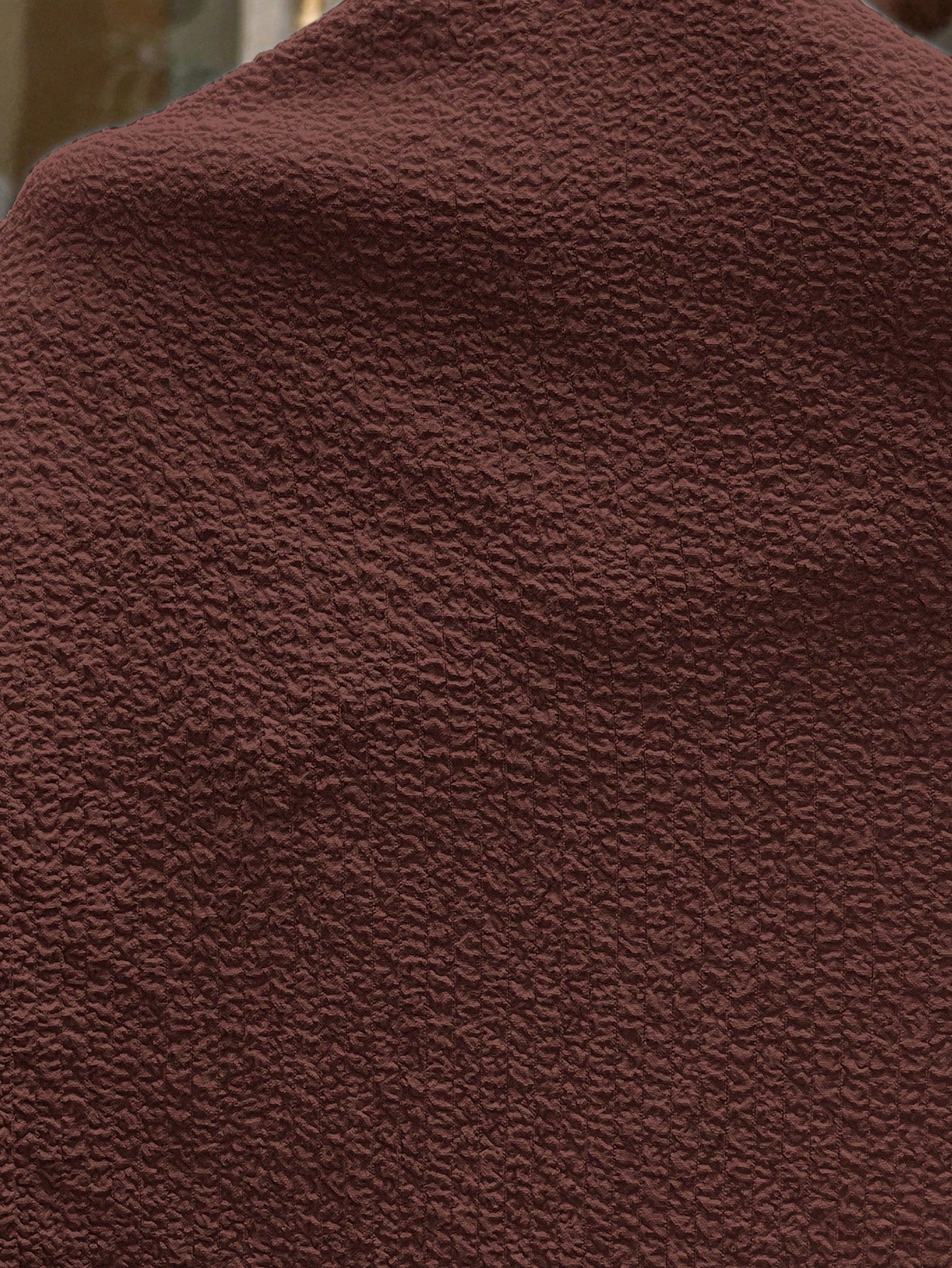 Square Neck Tiered Ruffle Flirty Romper-Brown