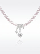 Elegant Dainty Pearl Pendant Necklace