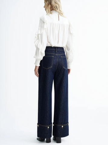 High Waisted Wide Leg Jeans