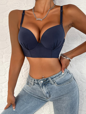 Push Up Bustier Underwire Bra