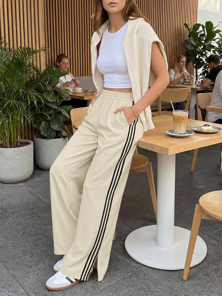 Drapey Loose Fit Casual Pants