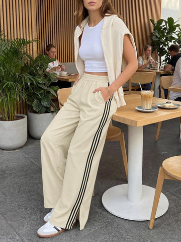 Drapey Loose Fit Casual Pants