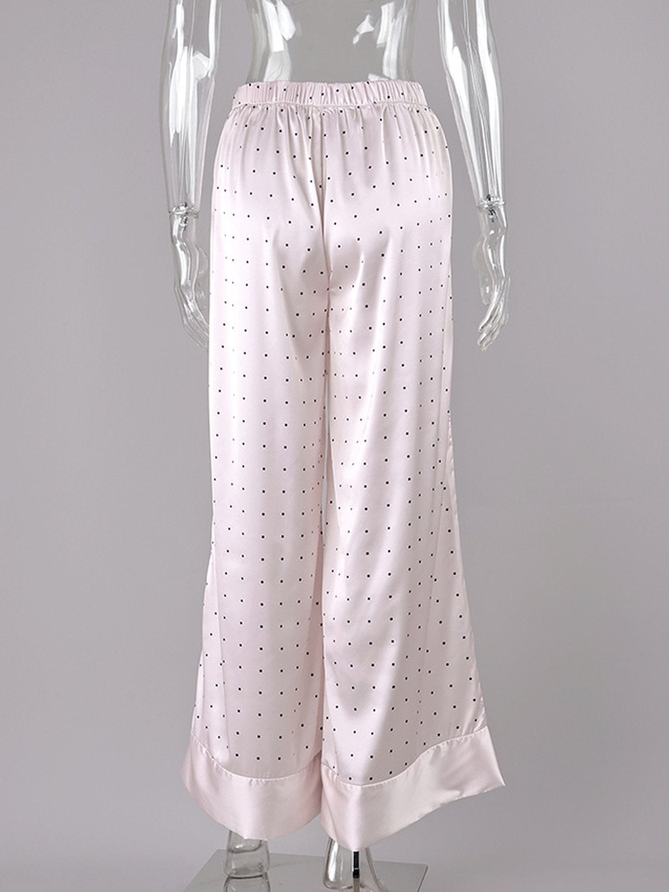 Polka Dot Wide Leg Culottes