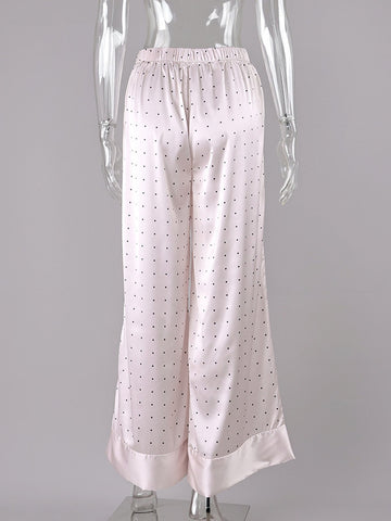 Polka Dot Wide Leg Culottes