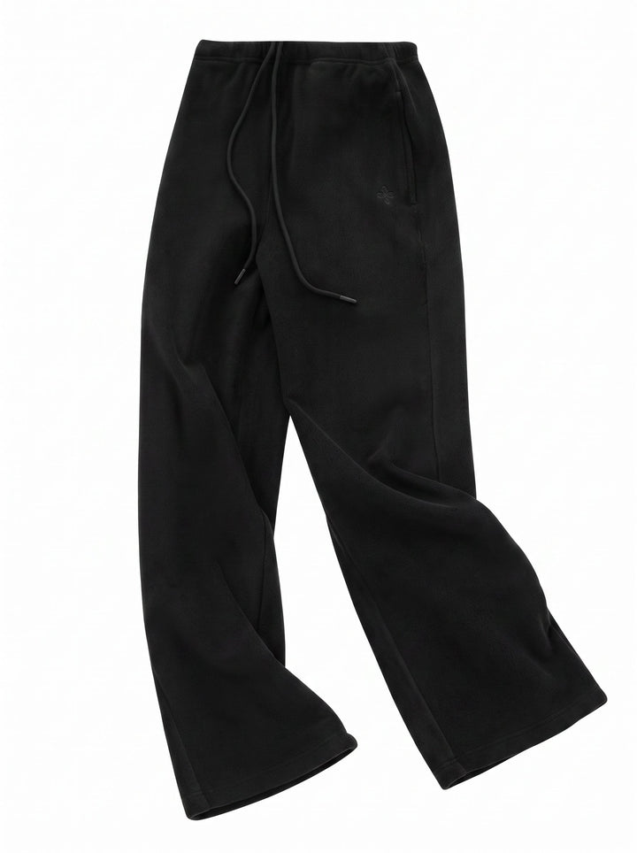 Comfy Velour Wide Leg Pants