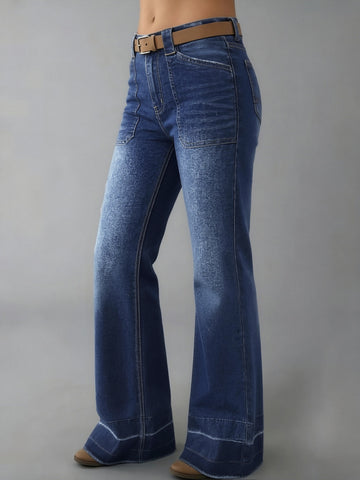 High Rise Wide Leg Jeans
