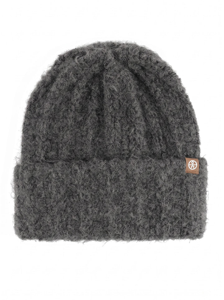 Cozy Chunky Knit Black Beanie