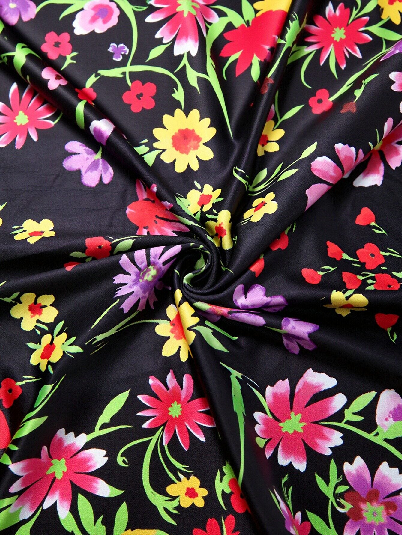 Floral Print Bodycon Summer Dress