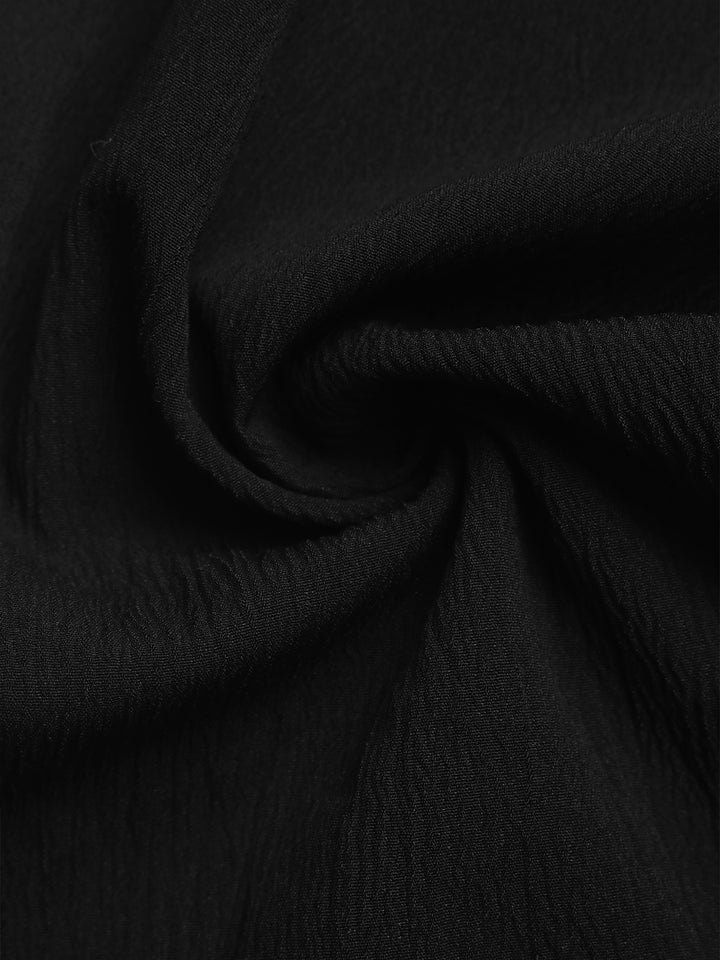 Bow-Belt Zigzag-Stitch Sweet Pants
