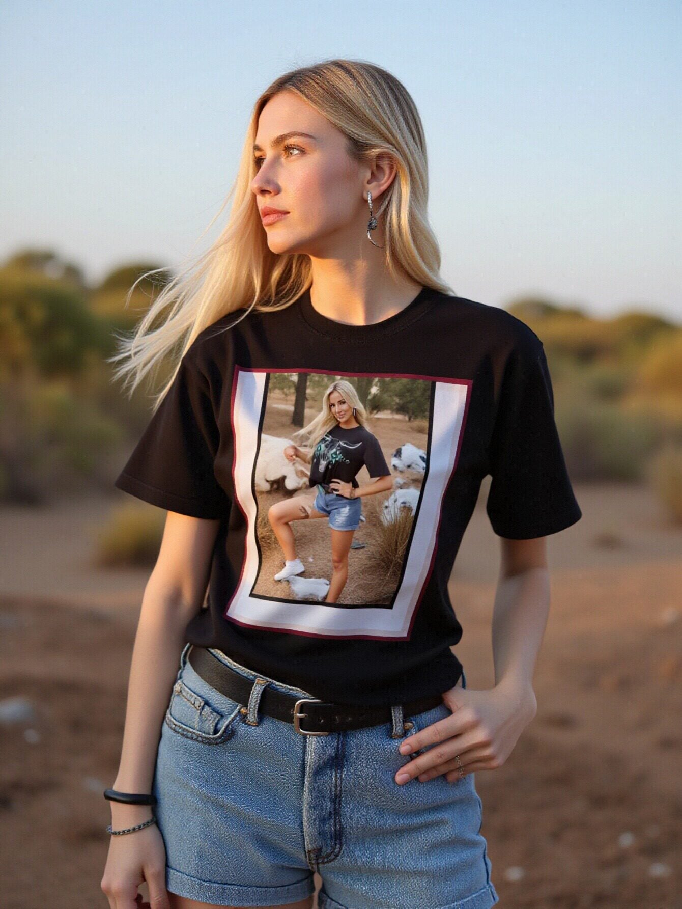 Graphic Print Southwestern T-Shirt