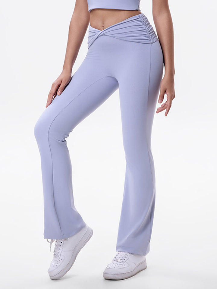 Seamless Strapless Twist Yoga Pant Set