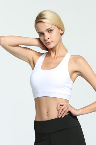 Phone Pocket Backless Sports Bra