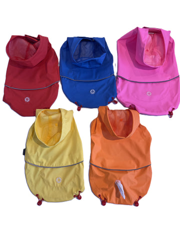 Waterproof Lightweight Reflective Dog Raincoat