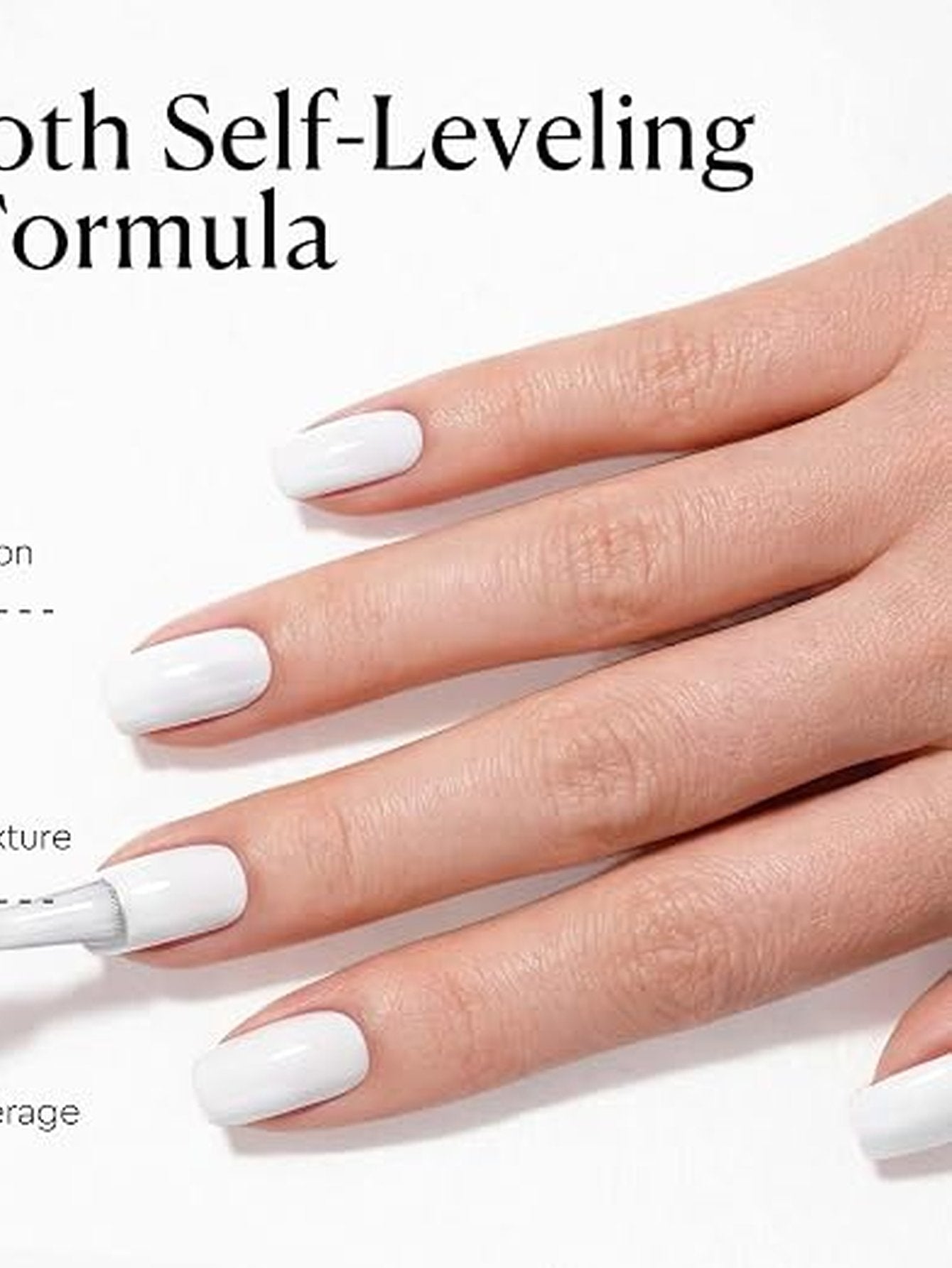 Pure White Soak Off Gel Polish