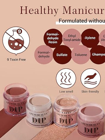 Autumn Tones Dip Powder Nail Kit